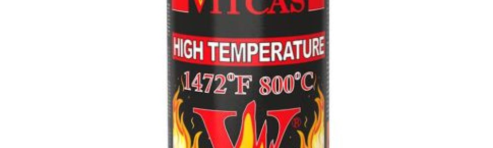 Protection of heating equipment only heat-resistant paint