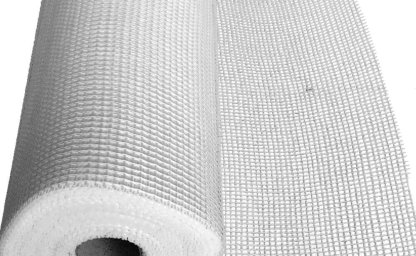 Fiberglass mesh can be used to insulate fireplaces